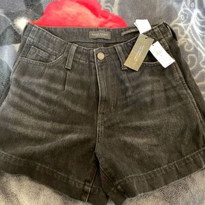 Banana Republic Charcoal Denim Shorts